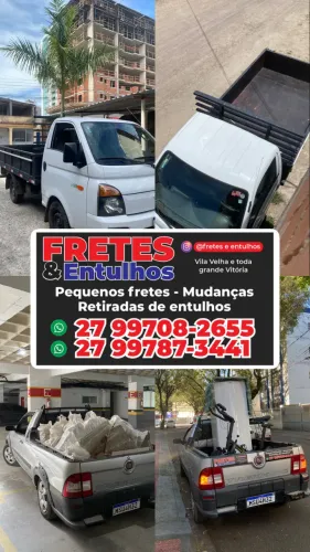 Fretes,entulhos e pequenas mudanças!