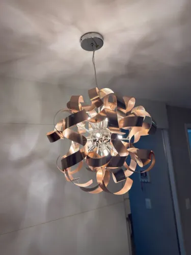 VENDO LUSTRE FLOR BRONZE