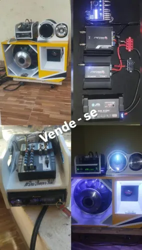 Caixa de som Trio