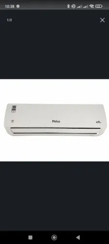 Ar condicionado Philco 9000 BTUs com instalação inclusa