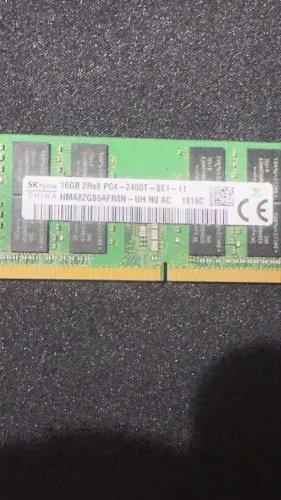 Memória 16gb ddr4 2400mhz notebook