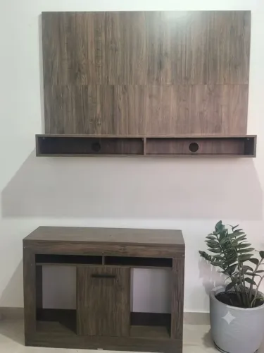 Painel de TV mais rack