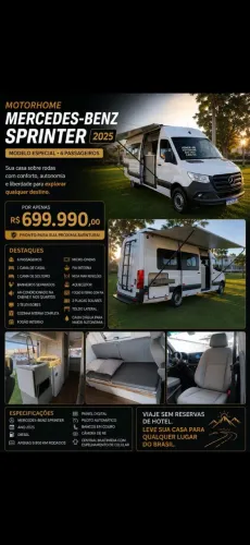 MOTORHOME MERCEDES-BENZ SPRINTER 517 | 2025