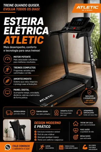 Esteira Elétrica - Athletic