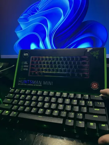 Teclado Razer Huntsman mini! Aceito propostas!(leia a desc)