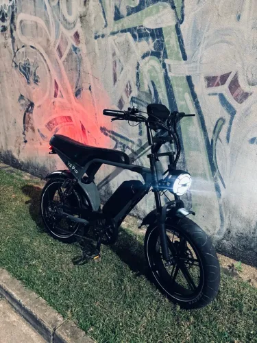 Bicicleta elétrica ouxi v8 pro