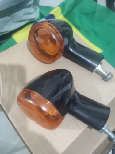 Par pisca original Harley Davidson 883 completo preto