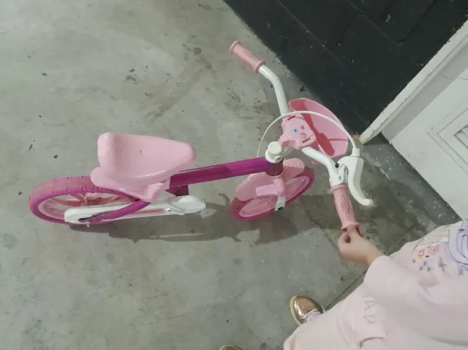 Bicicleta rosa Aro 14