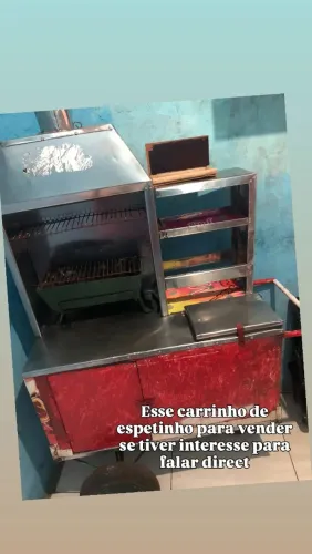 Carrinho de espetinho 