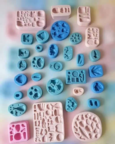 Lote de Moldes de Silicone 
