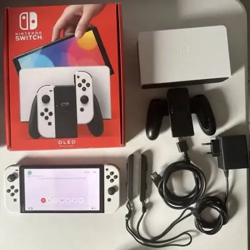 Nintendo Switch Oled Desbloqueado Troco por ps5