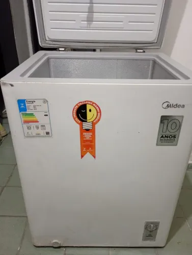 Freezer horizontal Midea Branco ( Com Defeito )