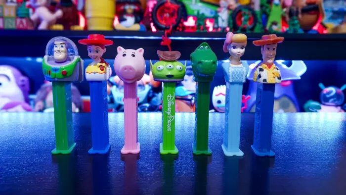 Toy Story coleção de Pez Dispenser+Brinde Mini Woody