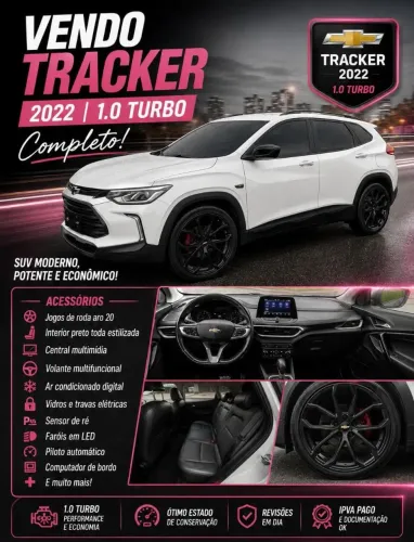 Chevrolet Tracker LT 1.0 Turbo 12V Flex AUT 2022
