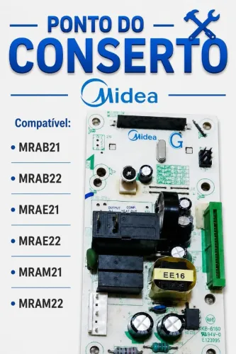 PLACA PARA MICRO-ONDAS MÍDEA 20 LITROS.