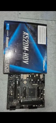 ASROCK A520M-HDV 3 meses de uso nova