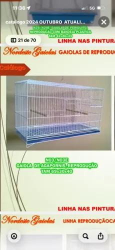 Gaiola de reprodução