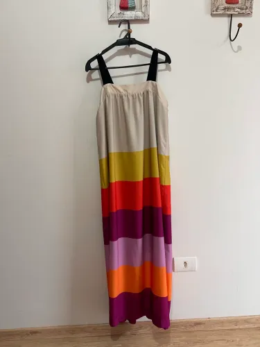 Vestido longo de alça Raizz M