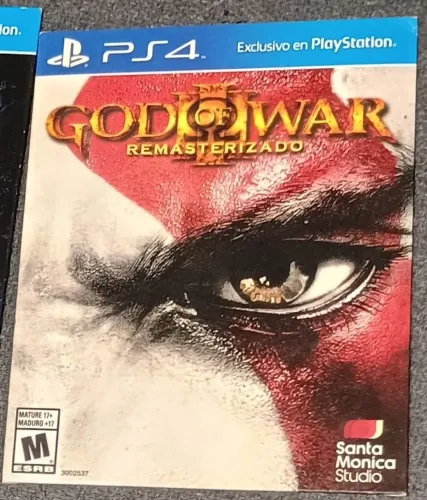 God Of War 3 Remasterizado jogo ps4