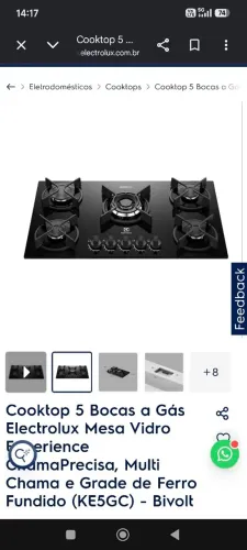 COOKTOP ELETROLUX (Particular)