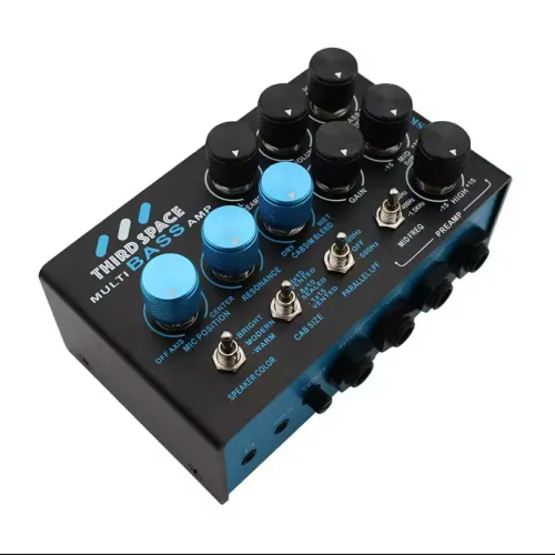 Preamp e Simulador de Gabinete Moskyaudio Multibass