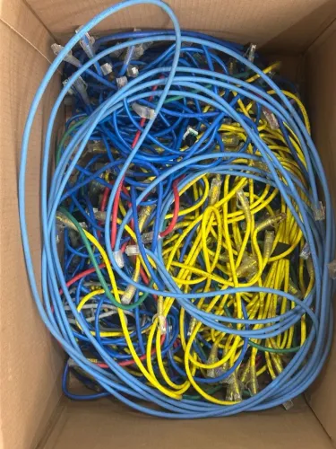 Kit com Cabos de Rede | Internet RJ45 Diversos Tamanhos e Cores