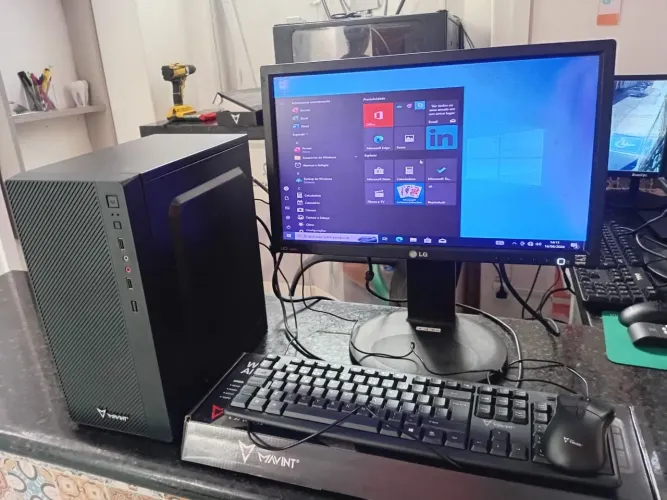 Computador core i5 > monitor 18 polegadas LED 