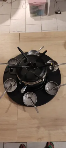 Jogo fondue completo inox