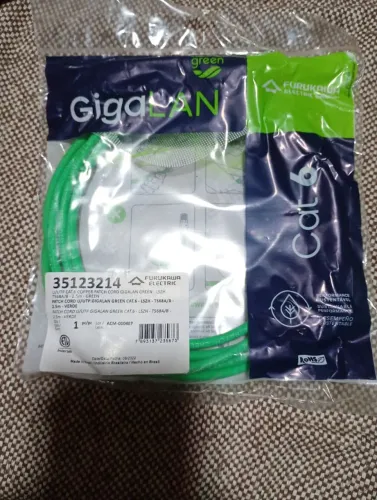 Patch Gigalan Cat6 2,50 Mts Verde Furukawa