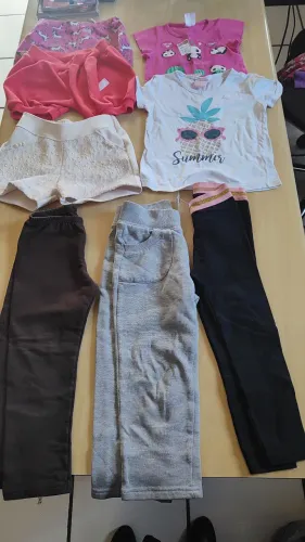 Lote roupas  menina 3 anos