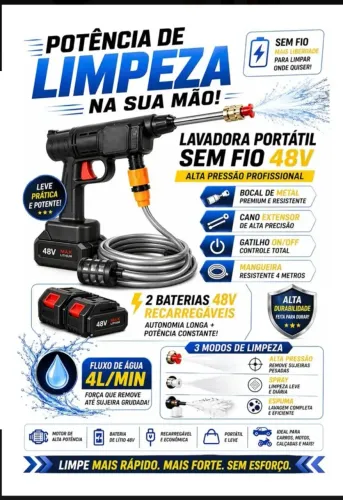 Lavadora de alta pressão