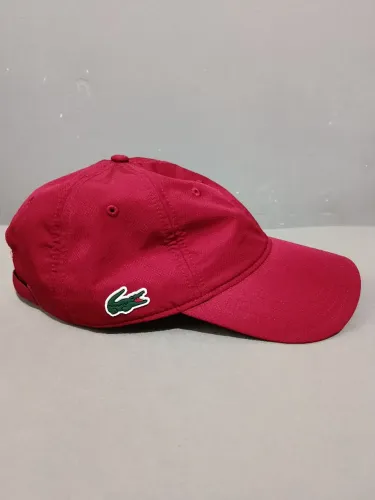Boné Lacoste sport vermelho original