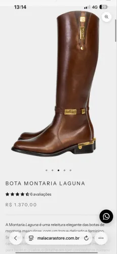 Bota cano longo MALACARA