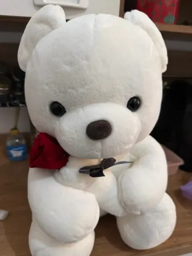 Urso branco fofinho
