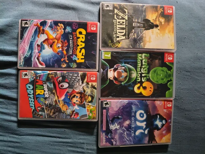 Jogos de Nintendo switch