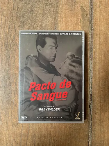 DVD filme Pacto de Sangue, Wilder, Stanwyck, McMurray