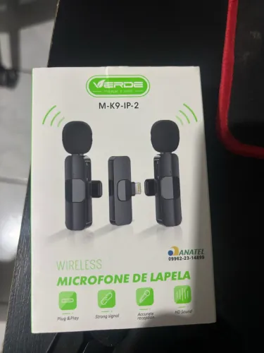 Microfone de lapela