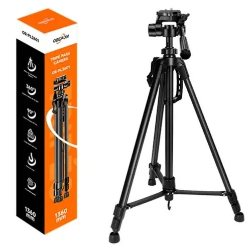 Tripé Para Câmera Oberon OR-PL2601