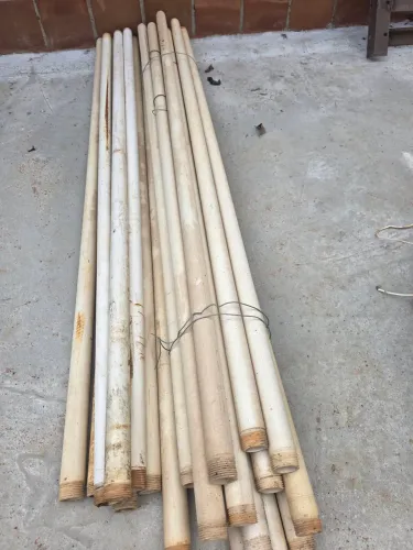 Irrigação:Cano (tubo) de subida de 1 pol para aspersor irrigação com 150cm lote com 22 pcs
