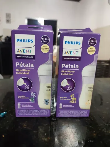 Mamadeiras Infantis: 2x Philips Avent 260ml no precinho