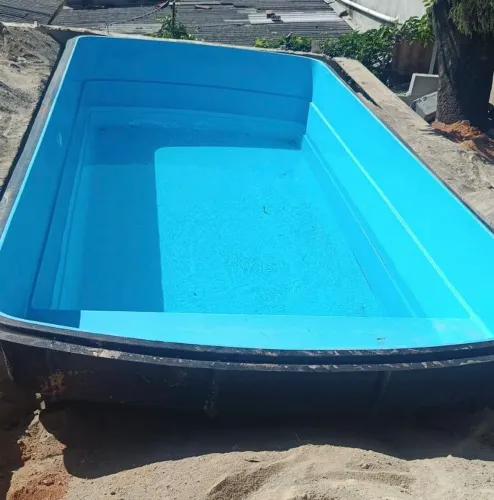 Piscina de fibra 6x3