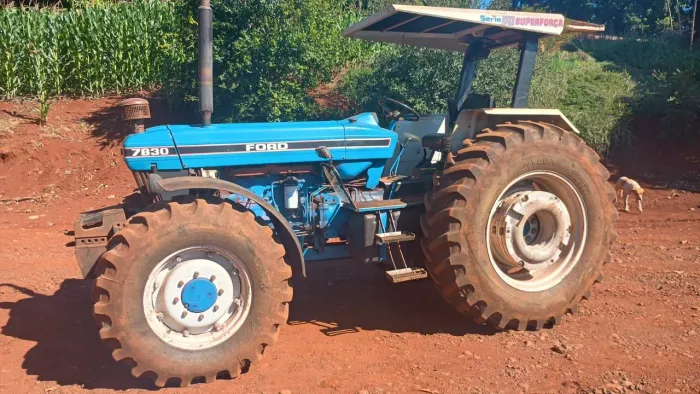 TRATOR NEW HOLLAND * UNICO DONO