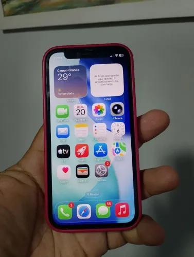 iPhone 12 mini funcionando tudo entrego