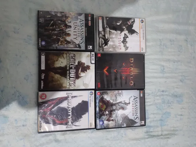 Lote de jogos para Pc