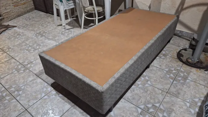 Base cama box solteiro