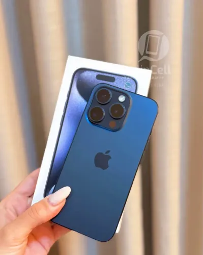 IPhone 15 Pro 256gb azul completo