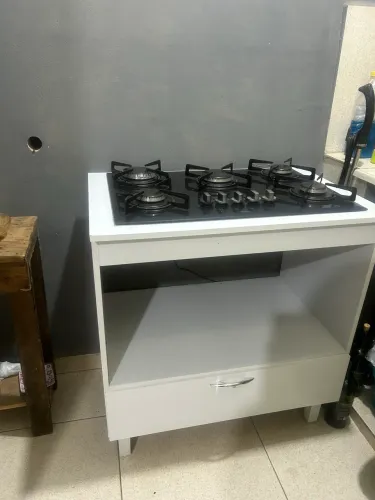 Cooktop com armário