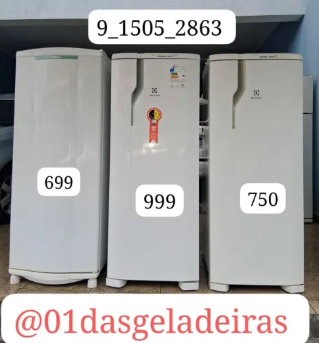 Geladeiras em ofertas Santo André com frete próprio a combinar