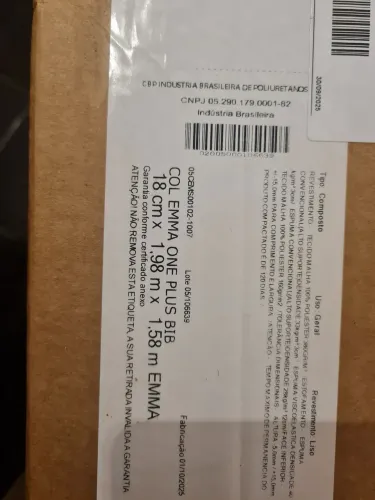 Novo Colchão Emma one plus queen na caixa