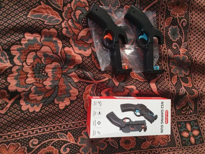 Suporte jogo de tiro gaming gun para controle joy-con Nintendo switch